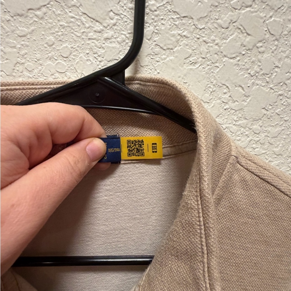 Polo Ralph Lauren Double Knit Mesh Quarter Zip Pullover - Picture 3 of 6